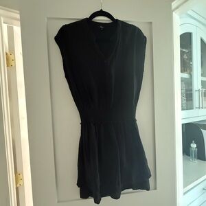 Rails Black Button-Up Top